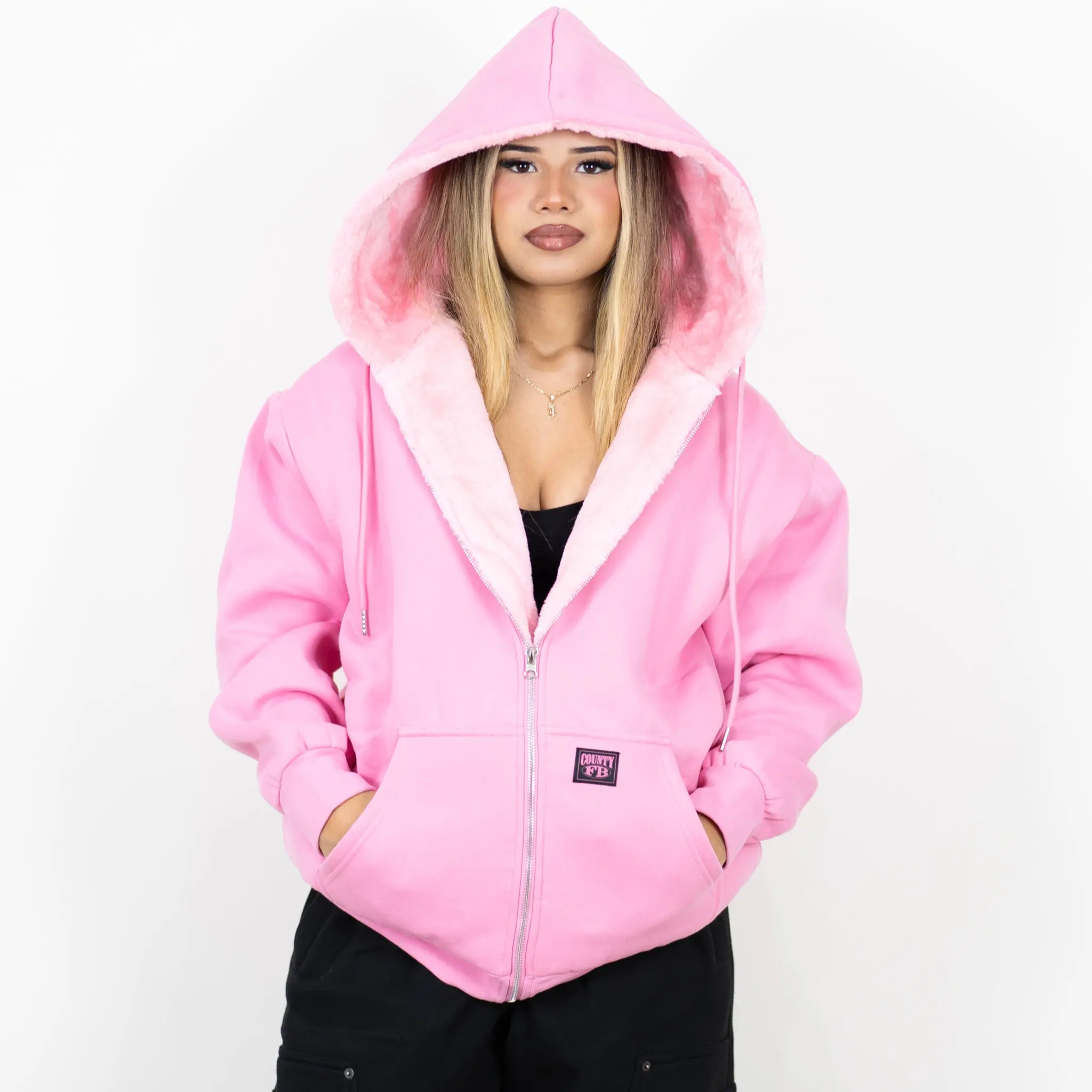 FB County Heavyweight Cozy Zip-Up Hoodie