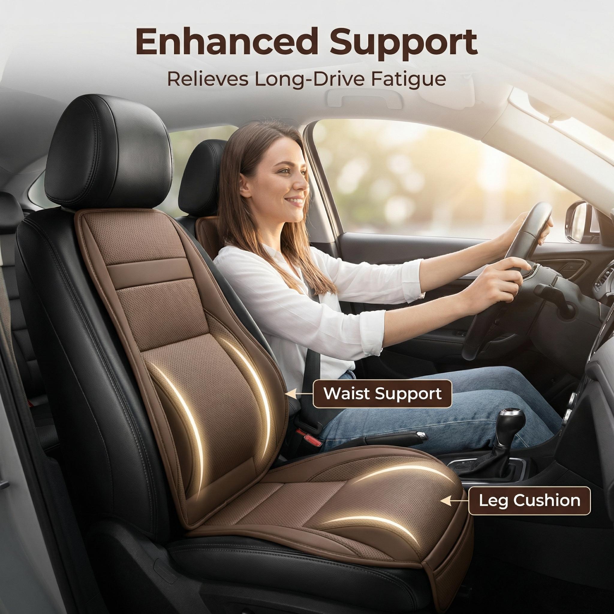 1 Piece For Chevrolet Car Front Seat Cover Protector Waterproof Breathable Five Layer Napa Leather Sit Cushion Pad Mat with Storage Bag Comfortable, Ergonomic Dual Support for Waist & Legs, Universal Fit for Car Sedans SUVs Pickups Trucks 1 Piece For Chevrolet Car Front Seat Cover Protector Waterproof Breathable Five Layer Napa Leather Sit Cushion Pad Mat with Storage Bag Comfortable, Ergonomic Dual Support for Waist & Legs, Universal Fit for Car Sedans SUVs Pickups Trucks