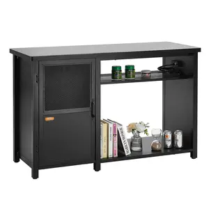 Spring new arrivals Aquarium Stand, 75 Gallon Fish Tank Stand, 52 x 19.7 x 32.3 in Steel and MDF Turtle Tank Stand, 626 lbs Load Capacity, Reptile Tank Stand with Storage Cabinet and Embedded Power Panel, Black