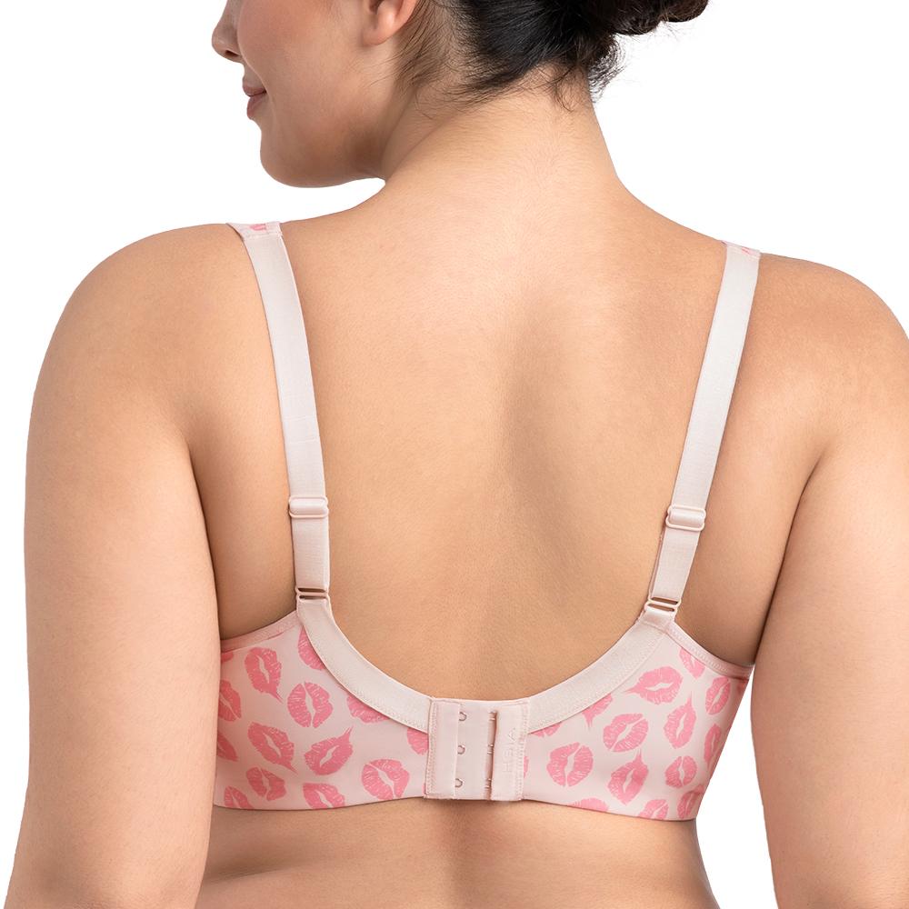 HSIA Joan Soft T-Shirt Full Coverage Unlined Unpadded Wired Plus Size Minimizer Bra Daily Bra SpringStatements