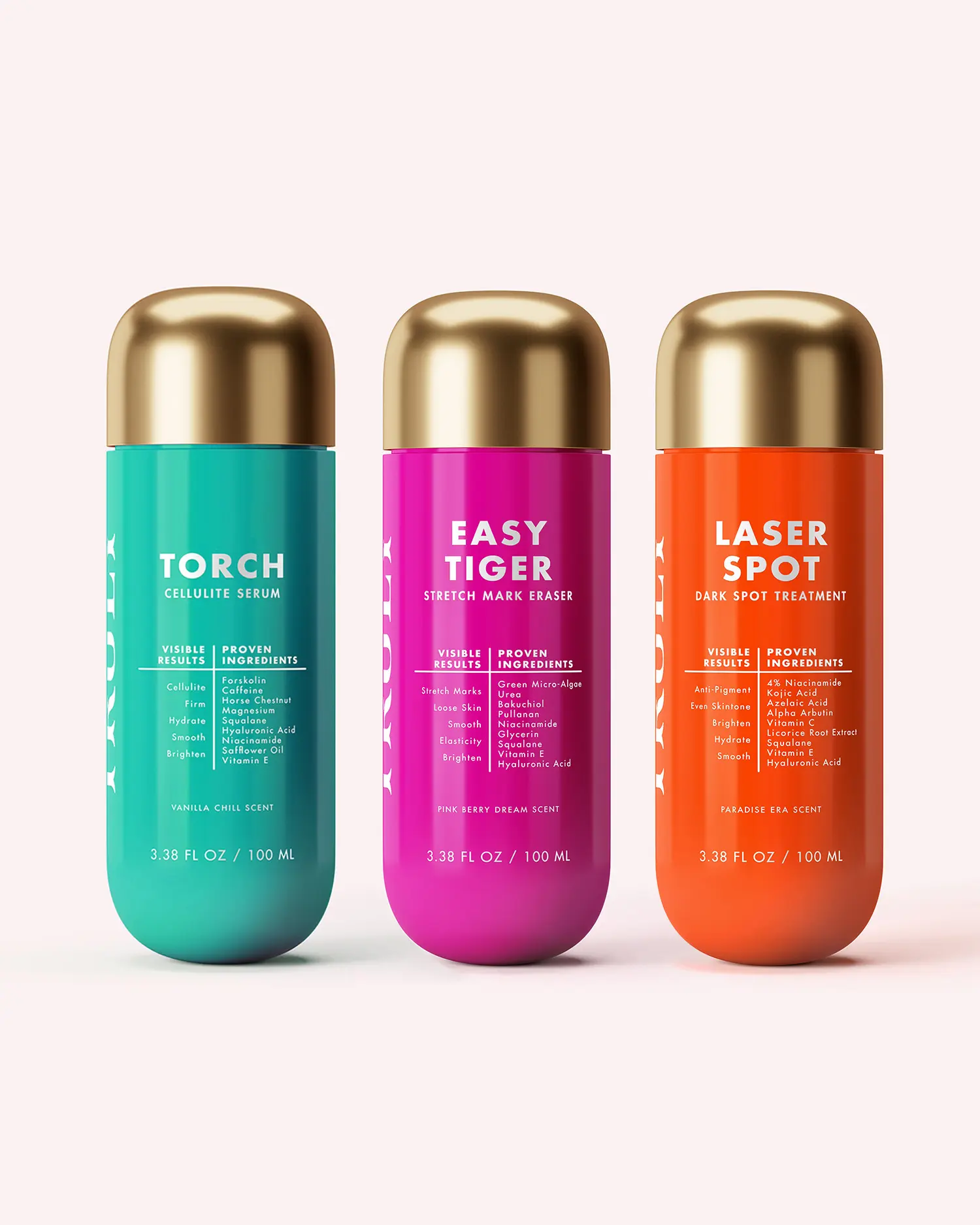 Body Serum Trio - 3-Piece Clinically Proven Body Care Routine