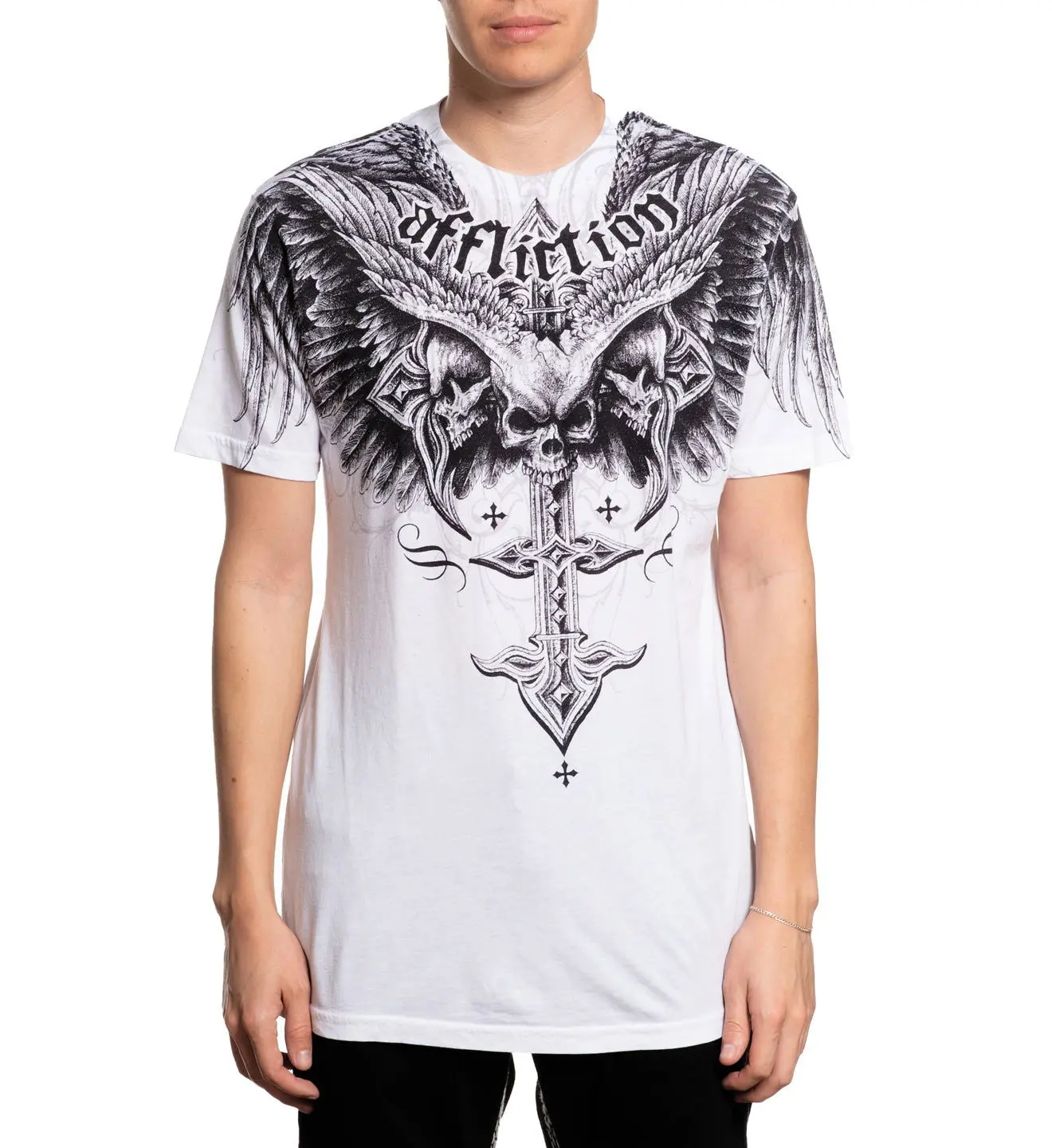 Affliction Men's T-shirt Death Eyes