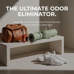 Sneak Attack Sneaker & Gear Spray | Non-Toxic Odor Eliminator for Shoes & Gym Bags