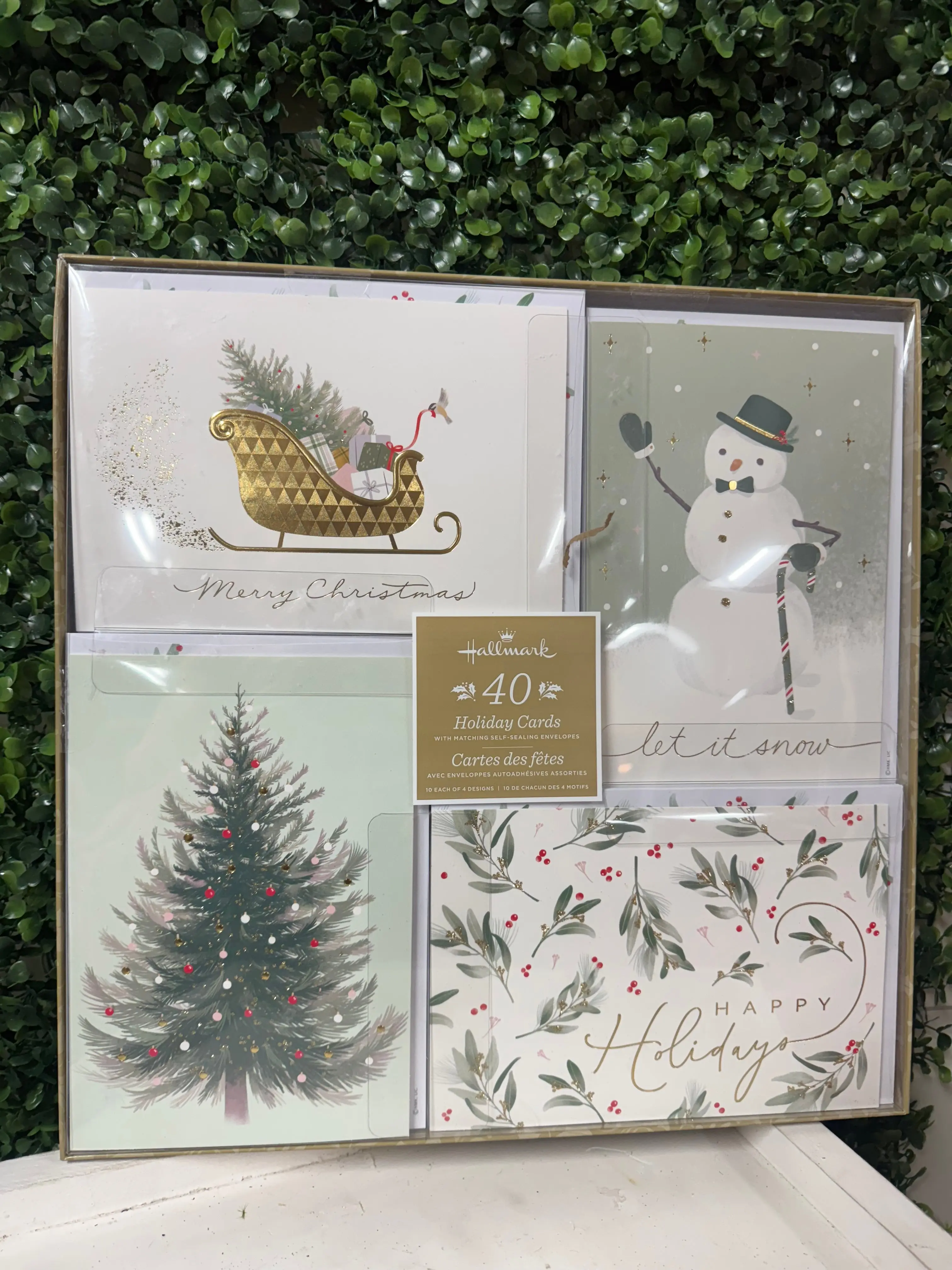 Hallmark 40 Christmas Holiday Cards