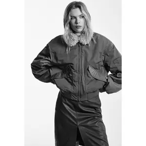 H&M Collared bomber jacket