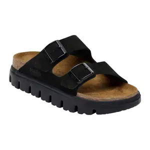 Birkenstock Arizona Pap Chunky Black / Black  1028403 Women's
