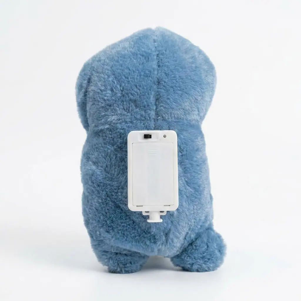 Breathing Electronic Pet Teddy Bear Plush Toy - Soothing Music, Realistic Breathing Action, Lighted Features, A Toy That Breathes for Child's Bedtime Routine & Playtime, Kids' Gift, A St That Breathes