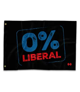 0% Liberal Flag