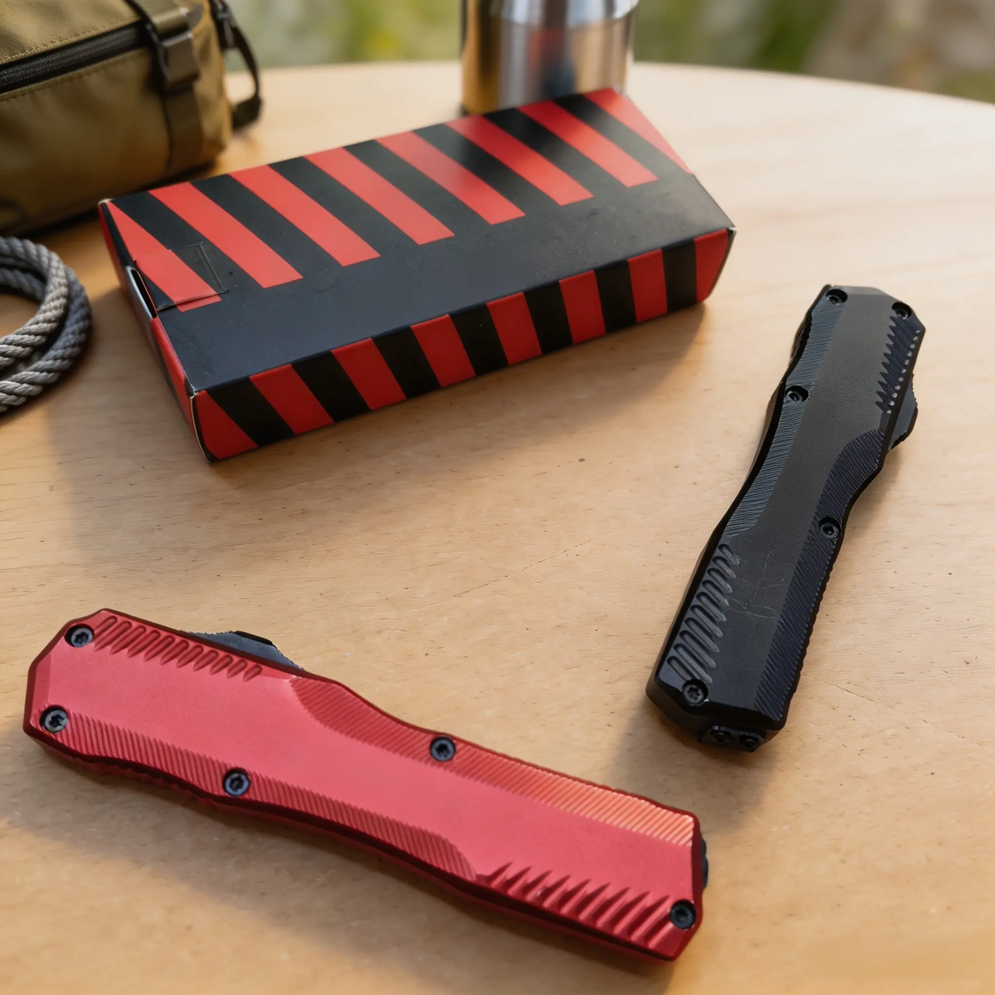 Compact Folding Pocket Multi-Purpose Tool - Premium Metal Handle, Lightweight Outdoor Tools Utility Gear, EDC Accessory for Camping, Hiking Adventures