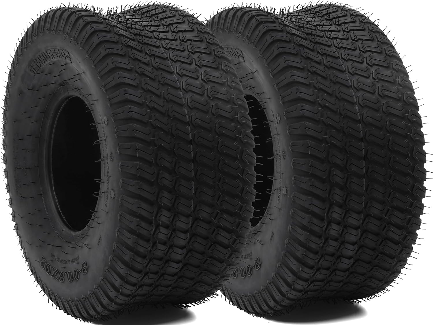 YITAMOTOR 20x8-8 Lawn Mower Tires, Suitable for Lawnmowers, Motorcycles, Garden Tractors, Golf Carts, and Farm Equipment, 4Ply, Set of 2