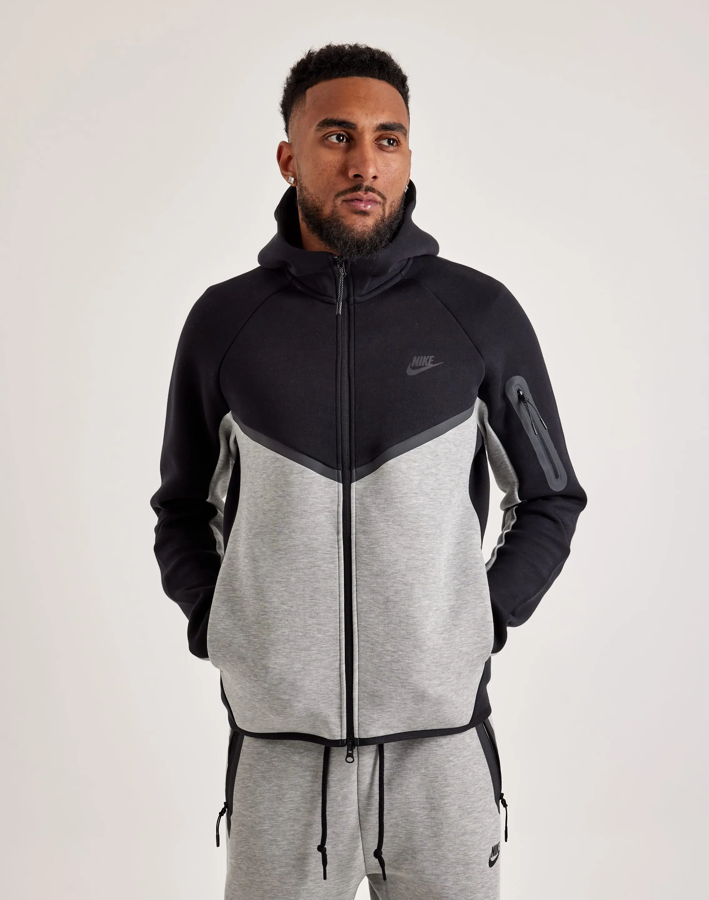 Mens Nike Tech Fleece Windrunner Full-Zip Hoodie