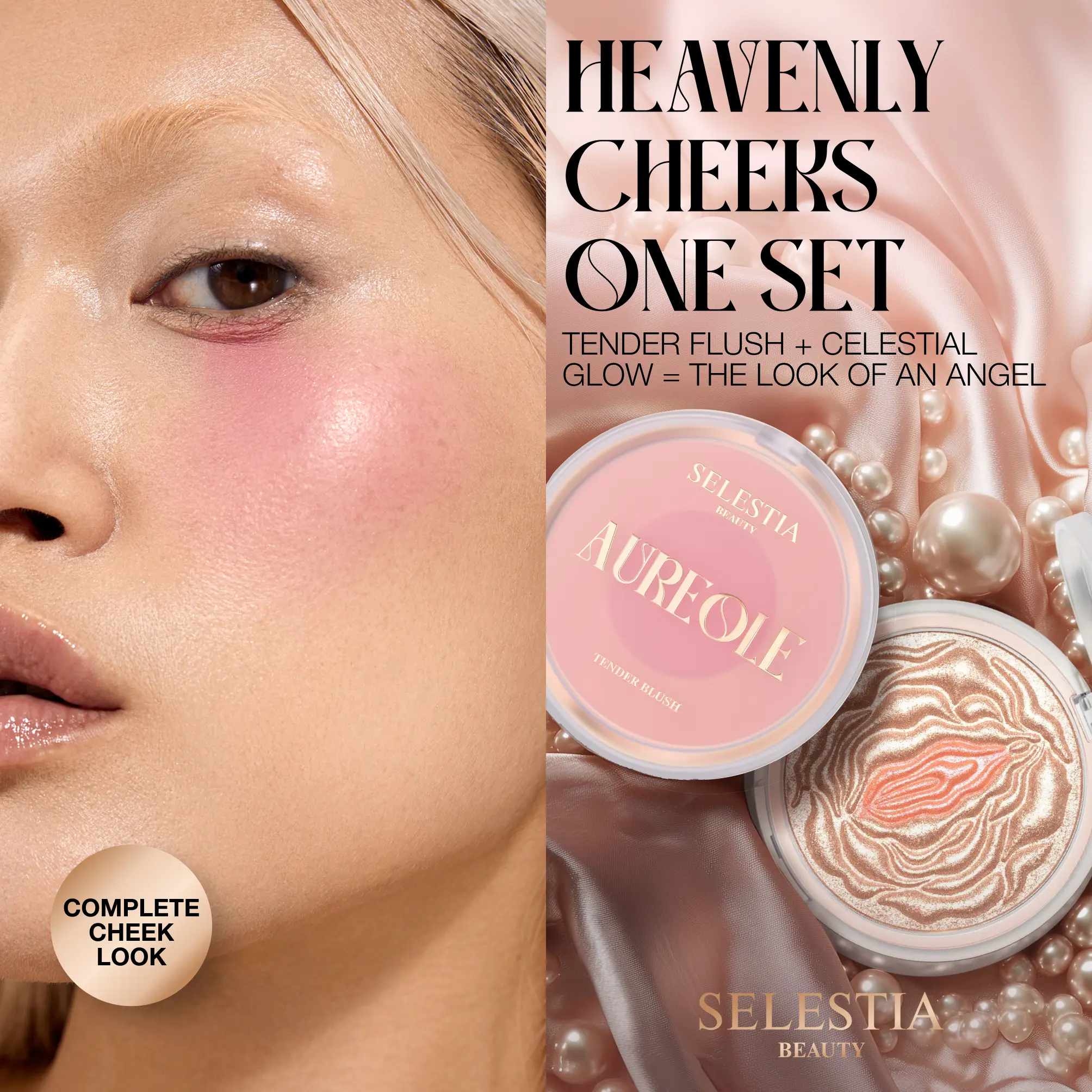 Exclusive TikTok Bundle SELESTIA BEAUTY Divine V Highlighter
