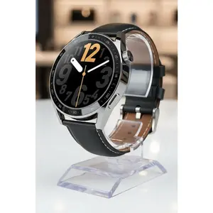 aigo Smart Watch for Men with Heart Rate Monitor Fitness Tracking Calorie Counter and Long Lasting Battery for iOS and Android Phones (Black)