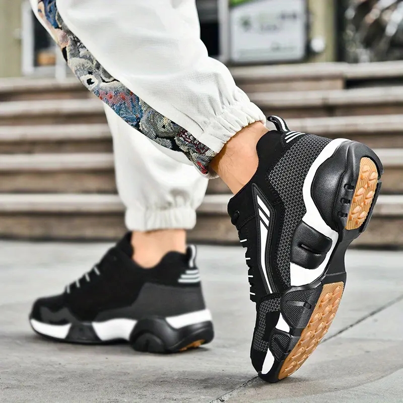Men Anti Slip Walking Sneakers Lightweight Outdoor Sport Shoes Microfiber Upper Fabric Lining Hiking Jogging Running Trail Athletic Training Gym 2026 Up Ventilated On Classy Fashion Cushion Lace Chic versatile