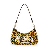 Orange Cheetah Shoulder Bag