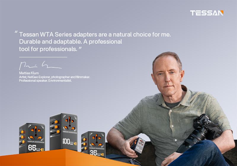 TESSAN Universal Travel Adapter 35W/65W/100W Fast Charging with 4 USB Ports & 1 Type C for US EU UK AUS Ireland(Type C/G/A/I) Plug , Portable Charger for Cellphone/Smartphone/Electronic Devices, Travel Essential