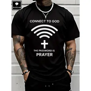 PAYEAH Connect To God The Password Ls PrayerT-Shirt  Heavy  T Shirt