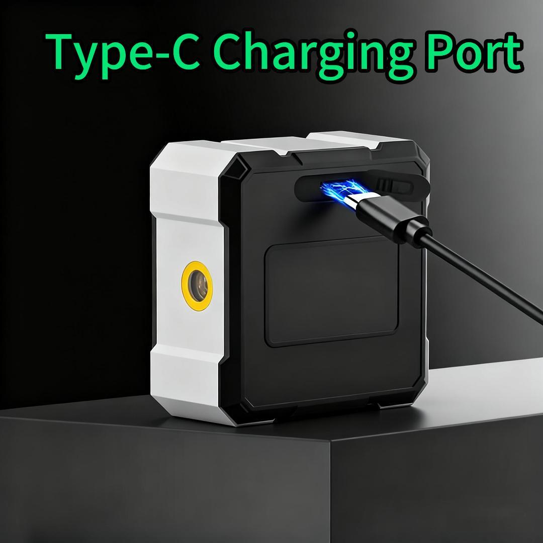 4-Side Magnetic Digital Angle Gauge Cube Inclinometer with Backlight Rechargeable Digital Angle Finder with LCD Display Table Saw Miter Protractor Woodworking Measuring Tool Hardware Laser Portable