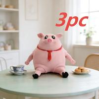 Pink Cute Soft Bounce Pig-3pc