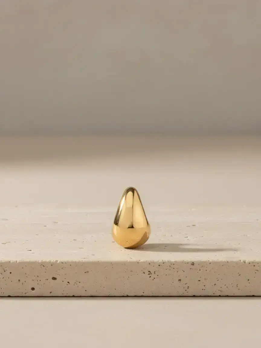Women's Elegant Water Drop Shaped Stud Earrings, 1 Pair Minimalist Retro Trendy Stud Earrings, Vintage Jewelry for Parties & Daily Wear, Ear Studs, Dainty Fashion Jewelry, Fashionable Earrings