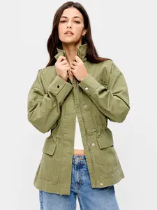 Old Navy Women's Cinched-Waist Utility Jacket