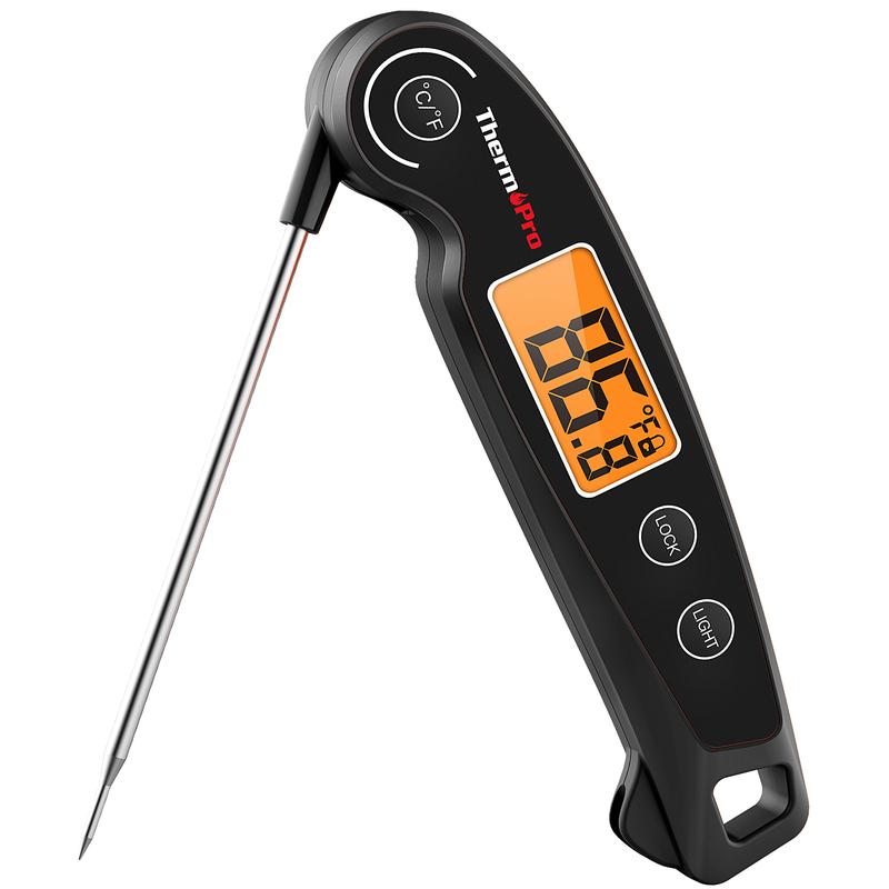 【Holiday Haul】TP904 Wireless Meat Thermometer - 2 Probes, 450ft Range&TP605 Instant Read Meat Thermometer