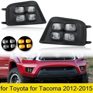 for Toyota Tacoma 2012-2015 Headlight Cover Replacement Parts, 2 pieces
