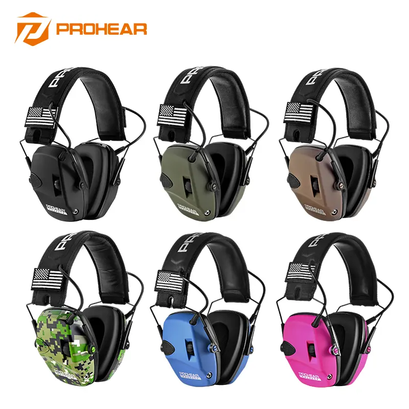 PROHEAR 066 Earmuffs, 4x Sound Pickup, Gel Ear Pads, Instant Noise Reduction & Clear Communication, Shooting/Hunting Hearing Protection Gear Ear Protectors SummerWins DealsForYouDays,father'sdaygifts,camping essentials tiktokshopbacktoschool