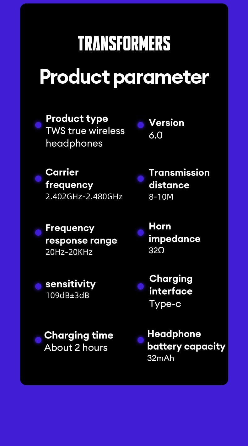 TRANSFORMERS TF-T09 Open Wireless Headphones with 2025 Bluetooth 6.0, 360° Stereo Sound, HD Voice Calls, Ergonomic Comfortable Design, Wireless Earbuds for Music & Phone Calls