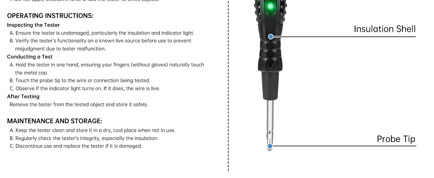 2PCS Voltage Tester Screwdriver Set - Multifunctional, Magnetic Tips for Enhanced Efficiency, Dual-Use Design with Neon Light Display for AC/DC Circuit Detection, Comfortable Anti-Slip Grip