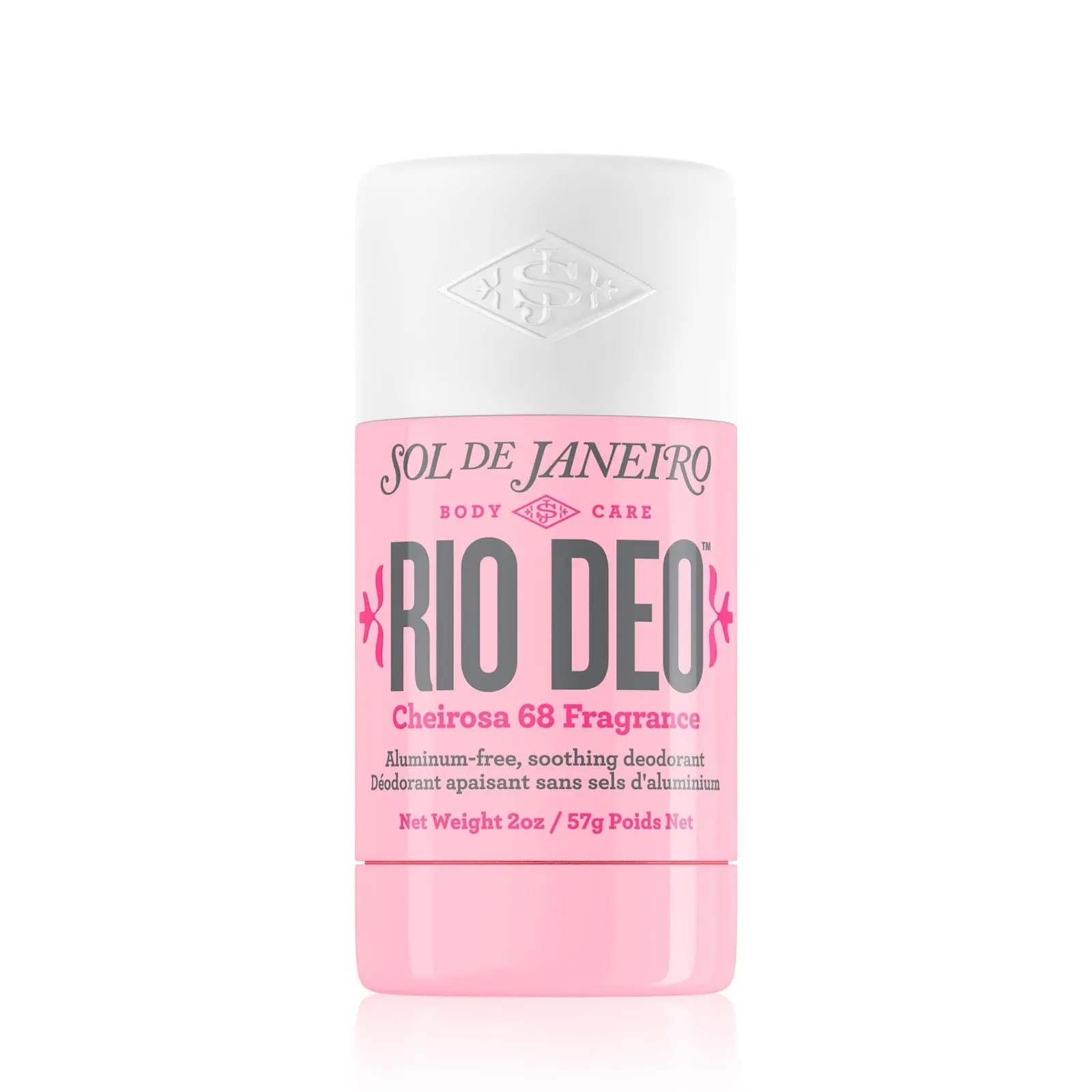 Sol de Janeiro Rio Deo Aluminum-Free Natural Deodorant to Eliminate Odor, Cheirosa 68 Fruity Floral Body Care Fragrance, Eliminates Odor, Natural Deodorants, Scented, Aroma, Flower, Cosmetic, Flowers, Aluminum Free Deodorants
