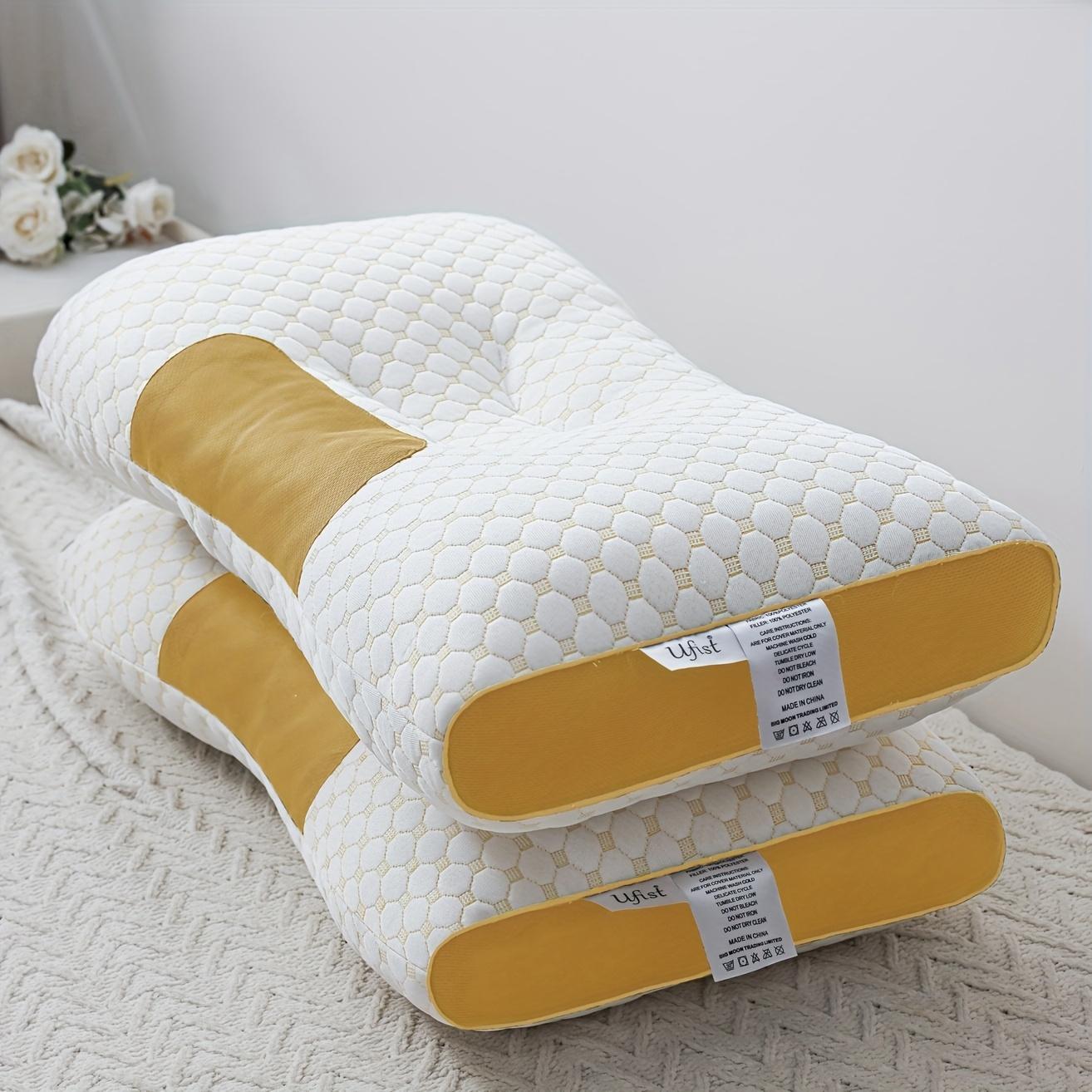 Buy 1 Get 1! Ergonomic Cervical Pillow for Neck Pain Relief, Orthopedic Memory Foam Neck Support Pillow for Side & Back Sleepers, Soft Water Cube Design, Removable Breathable Knitted Pillowcase, Skin-Friendly & Supportive Buy 1 Get 1! Ergonomic Cervical Pillow for Neck Pain Relief, Orthopedic Memory Foam Neck Support Pillow for Side & Back Sleepers, Soft Water Cube Design, Removable Breathable Knitted Pillowcase, Skin-Friendly & Supportive