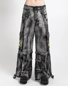 BIOHAZARD BLACK DENIM STORM WASH PANT