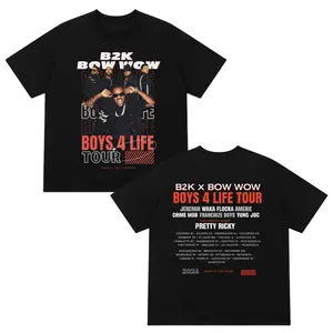 B2K Bow Wow Boys 4 Life Tour T-Shirt, Hip Hop Rap Tour Shirt, 2000s R&B Fan Tee
