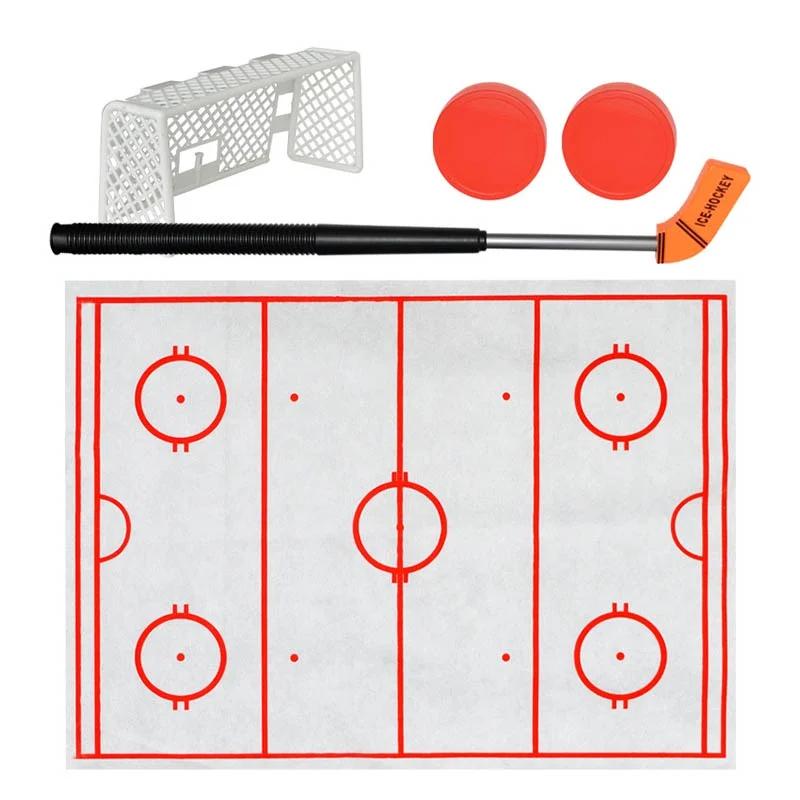 Hockey Club Toilet Hockey Game Set - Fun Sport Toy for Avid Hockey Players - Decompression & Vitality Form - Perfect for Bathroom Play