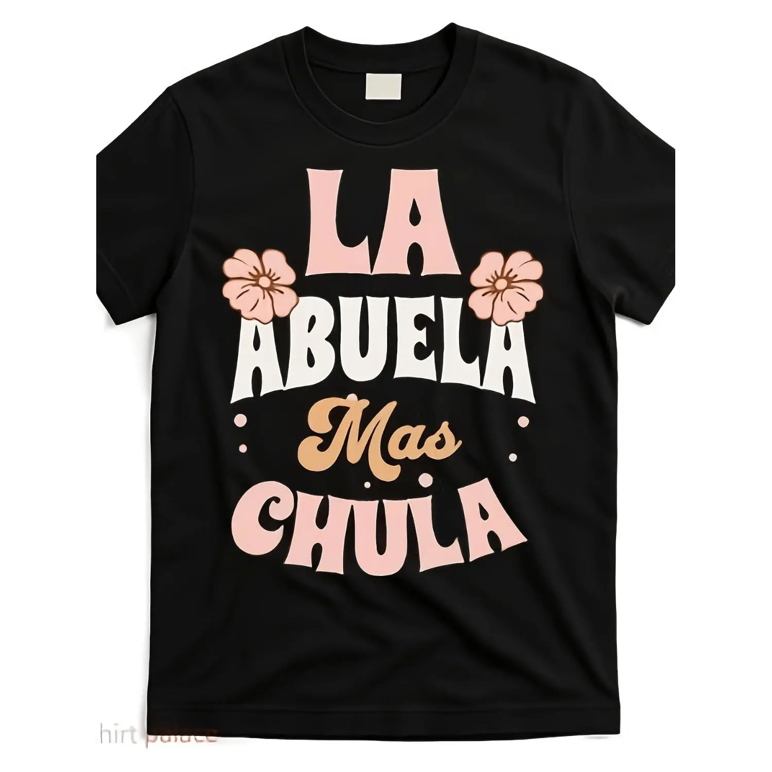 100% Cotton  Stylish Gift for Grandmother Ultra Cute Spanish TShirt New Year Casual Short Sleeve Tee Soft melania outfits