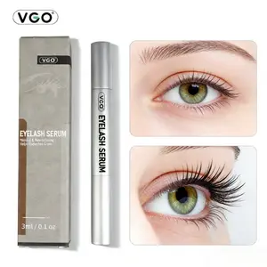 VGO Lash Serum Lash Essential,3Ml/0.1 FT. Oz Eye Flower Eyelash Makeup Lash Clusters Mascara elf lash serum for growth, eyelash serum