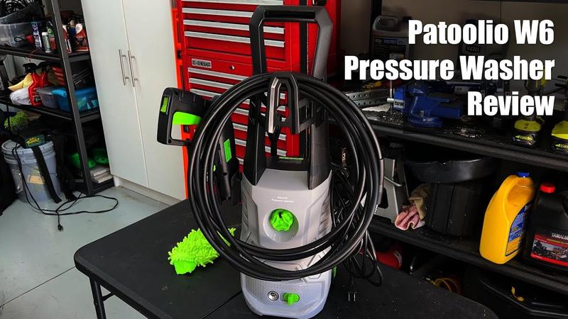 【Jumpstart Sale】Pressure Washer, Portable Power Washer, 4 Quick Connect Nozzles, High Pressure Cleaning Machine for Car Fence Driveway Patio Washing and More