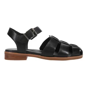 Easy Spirit Womens Gretty Ankle Strap Fisherman Casual Sandals Casual - Black