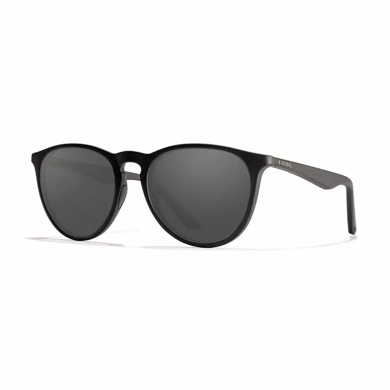 Breeze Polarized Sunglasses - Matte Black - Grey Lens