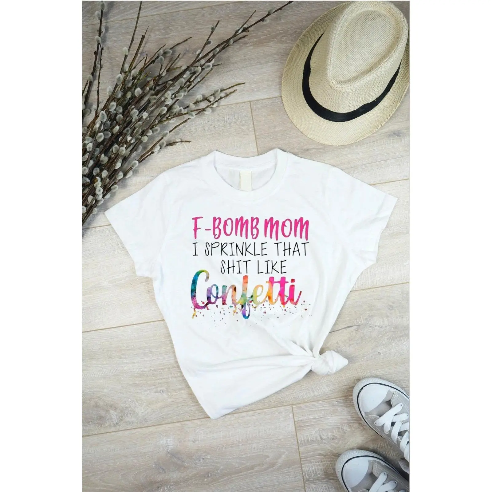 F bomb mom T-shirt