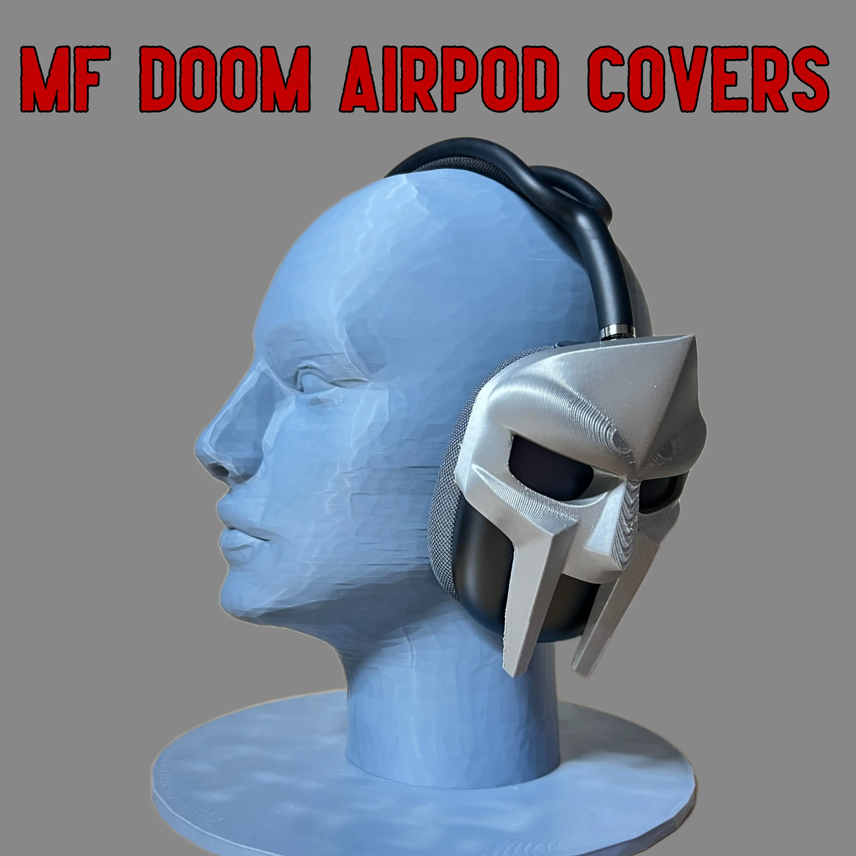 MF Doom Style Airpod Max Covers MF Doom Style Airpod Max Covers
