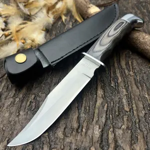 Fishing hunting knife, stainless steel blade, sharp and tough, the first choice for outdoor camping
