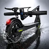 【AOPO】Motorized Scooter for Adults - 350W Motor, 36V Battery, Max 19mph Speed, 15-Mile Range, 3-Speed Modes, App-Controlled, Dual ABS Brakes, Multifunctional Compact Foldable, Aluminum Portable Frame, Electric scooter, Ideal Gift for Teens+ GreenScooter