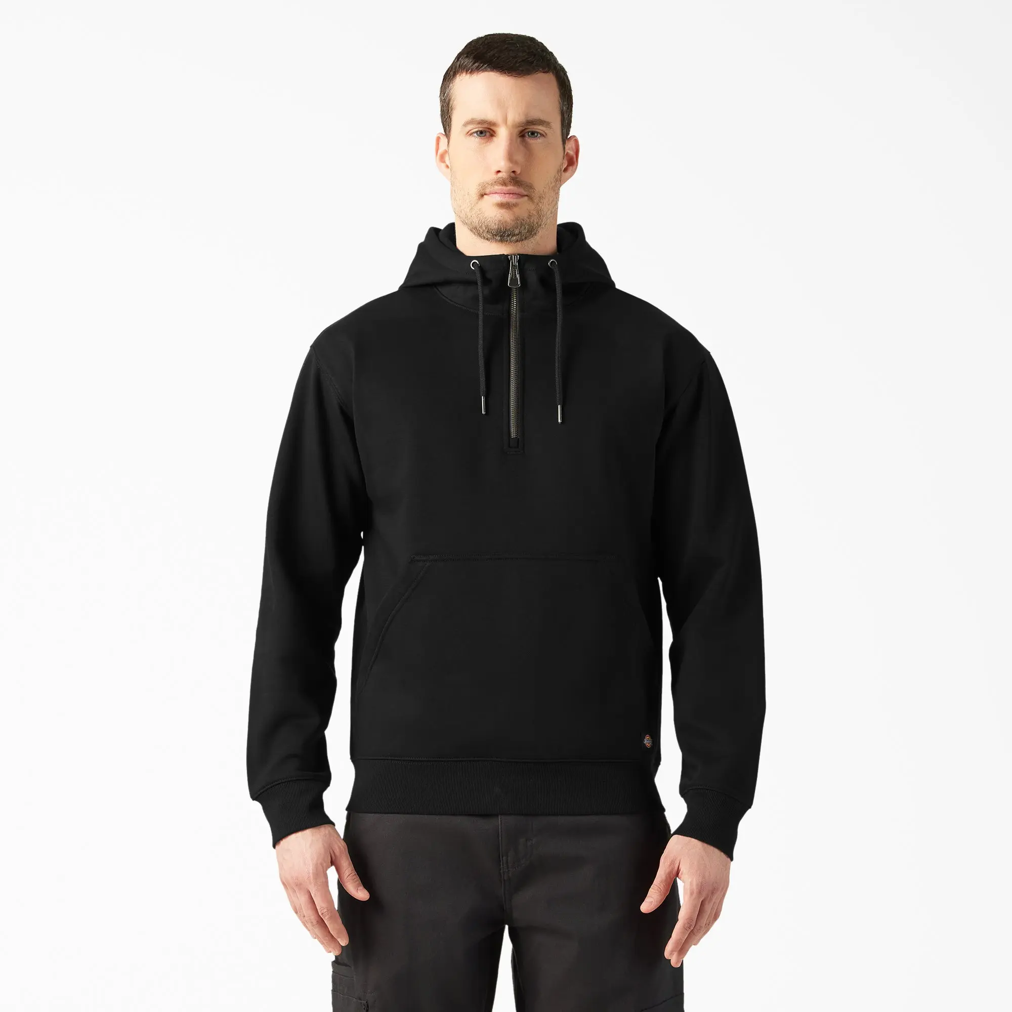 Dickies Quarter Zip Hoodie, Hoodie Durable, Workwear Streetwear Casual