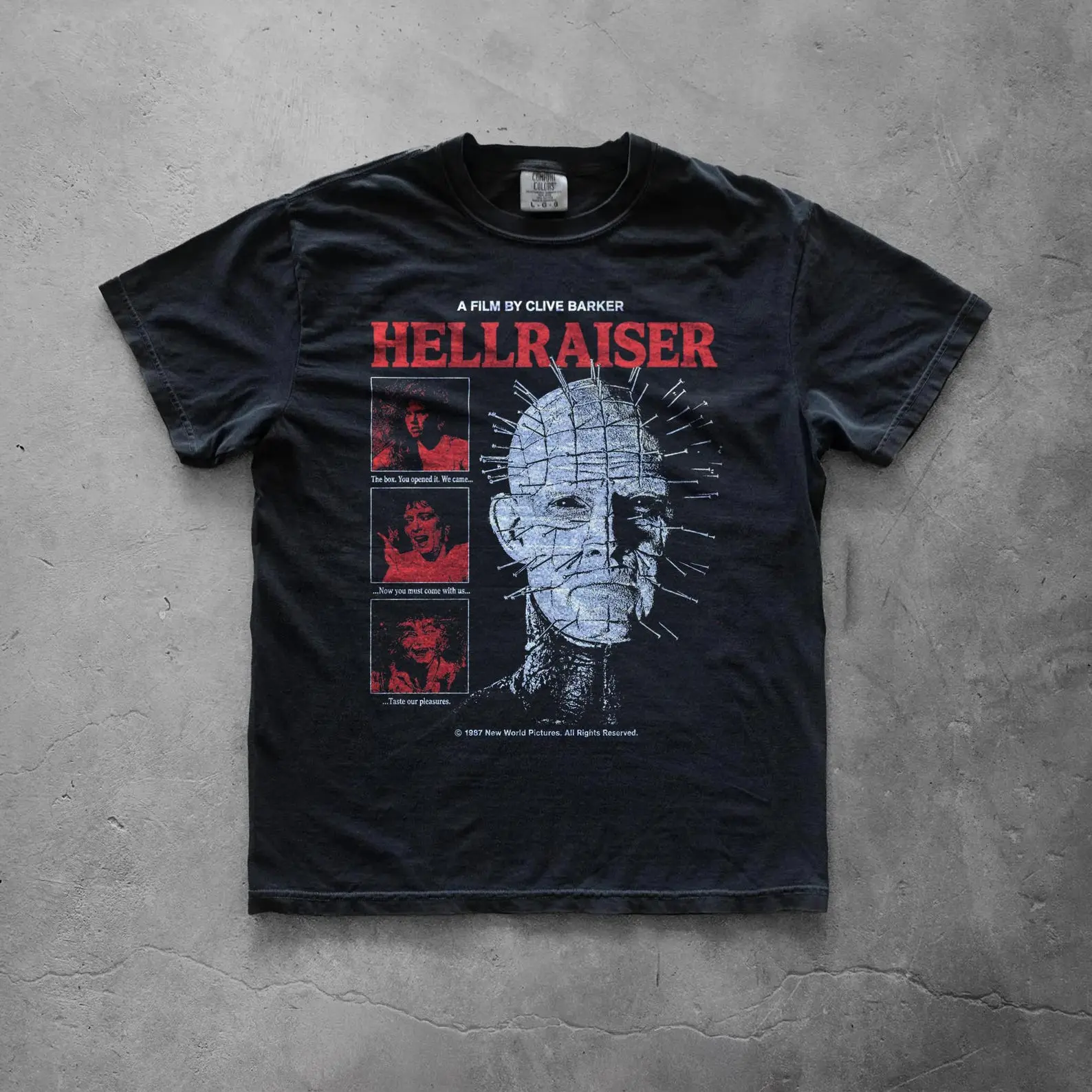 Hellraiser Pinhead Shirt | Retro 80s Horror Movie Tee