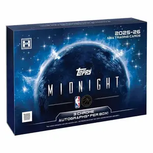 2025-26 Topps Midnight Basketball Hobby Box - Collectible NBA Sports Trading Cards
