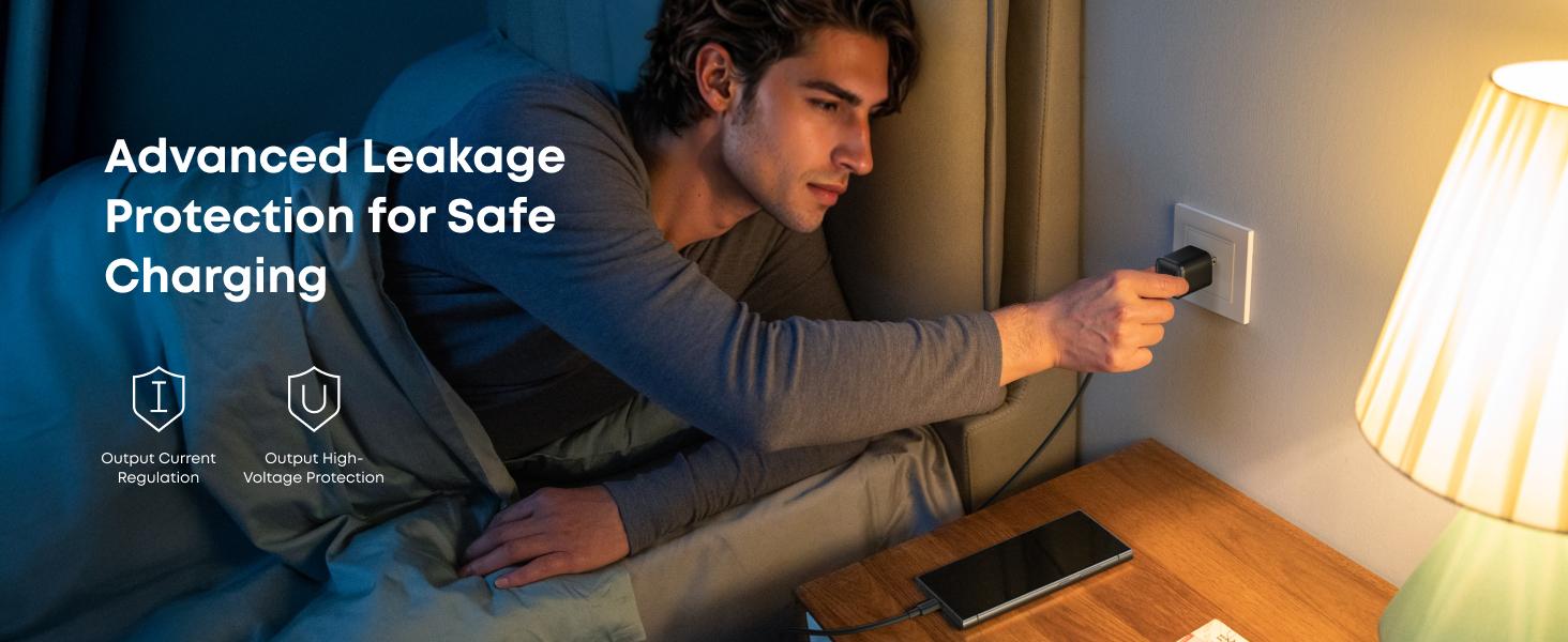 [Limited Offer]Anker Nano Charger (45W) with 6 ft Cable, Compact and Foldable Plug USB-C Charger, Compatible with iPhone 17/16 Series, iPad, Pixel 9, Samsung Galaxy S25 Ultra/S24 Series, and More