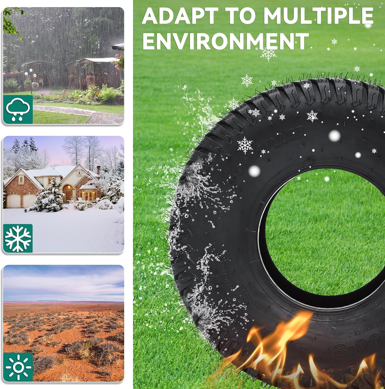 YITAMOTOR 20x10-8 Lawn Mower Tires, Suitable for Lawnmowers, Motorcycles, Garden Tractors, Golf Carts, and Farm Equipment, 4Ply, Set of 2 YITAMOTOR 20x10-8 Lawn Mower Tires, Suitable for Lawnmowers, Motorcycles, Garden Tractors, Golf Carts, and Farm Equipment, 4Ply, Set of 2