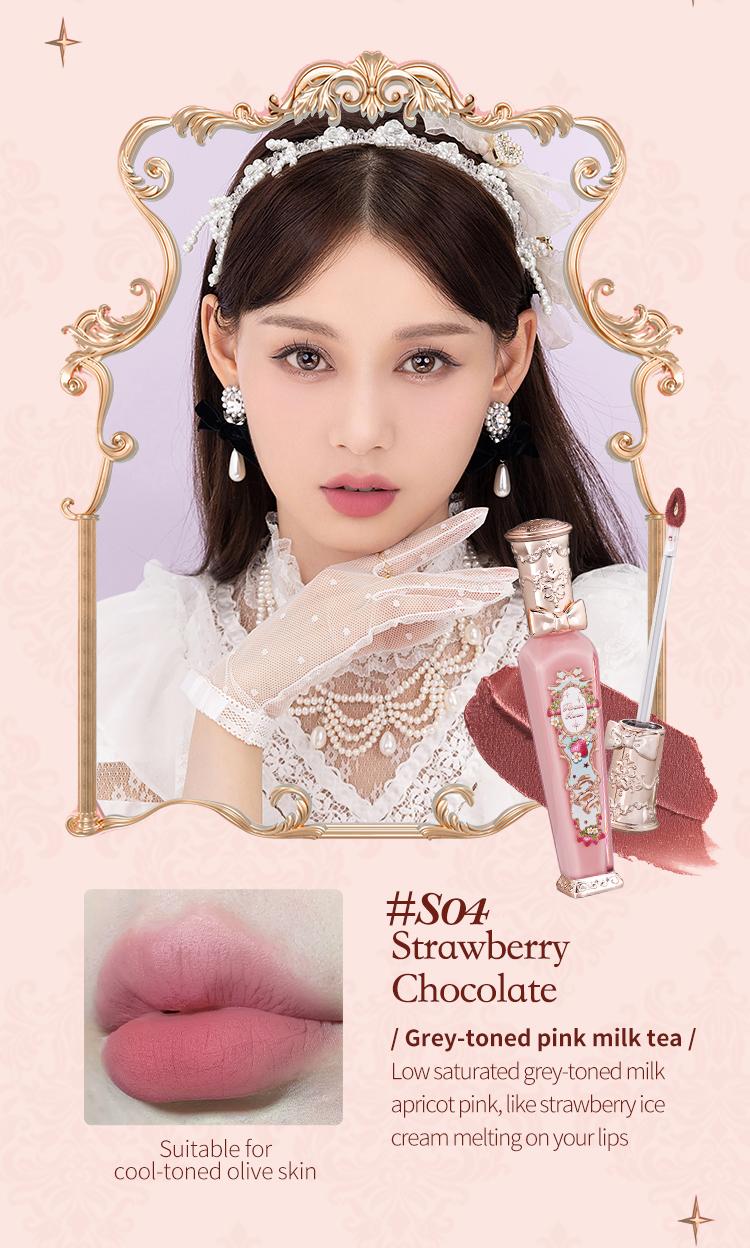 Flower Knows Strawberry Rococo Collection Cloud Lip Cream, matte finish, long lasting, lipstick, lightweight, dealsforyoudays Flower Knows Strawberry Rococo Collection Cloud Lip Cream, matte finish, long lasting, lipstick, lightweight, dealsforyoudays